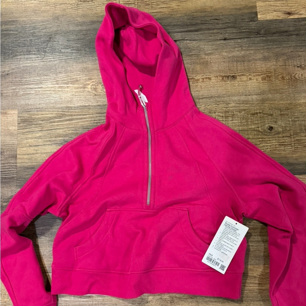 Lululemon scuba oversized half zip hoodie